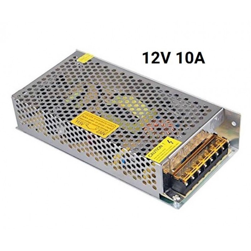 آداپتور سوییچینگ 12 ولت 10 آمپر