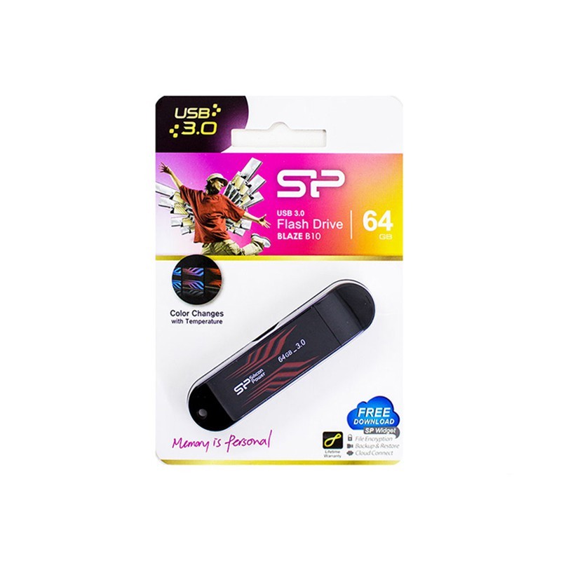 فلش مموری 64 گیگ سیلیکون پاور مدل B10 USB 3.0